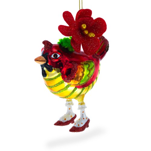 Hen adorned with - hen, a