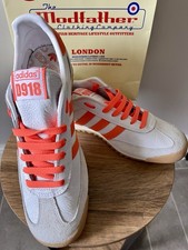 Adidas Joggen Trainers Size 9 Men’s White Leather