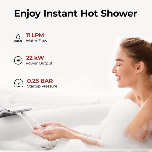 Camplux min gas water - 11, l/min