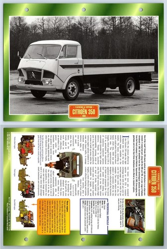 Citroen 350 1966 flatbeds - 350,