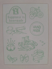 Crafter's Companion Sew Lovely  'Tailor Made'   Stamp Set