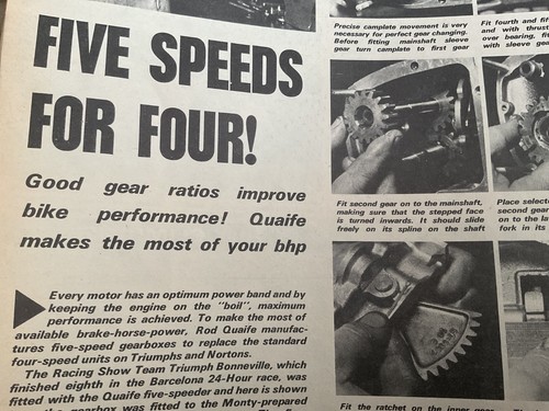 Quaife speed triumph gearbox - quaife,