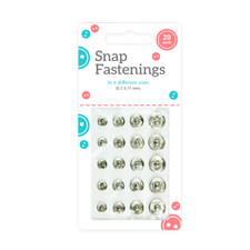 20 Sew on Snap Fasteners