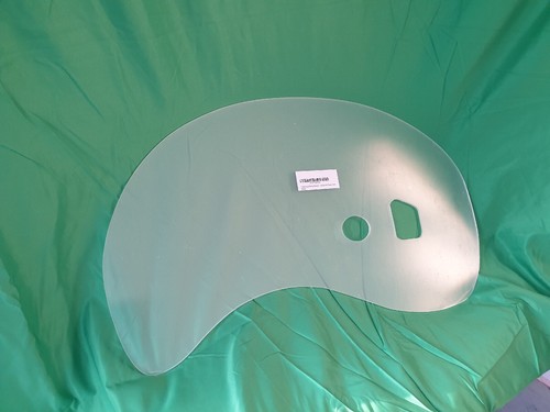 New jumbo kidney clear - clear, acrylic