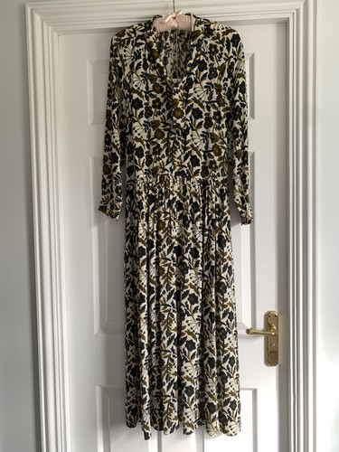 Toast tie front floral crepe - floral,
