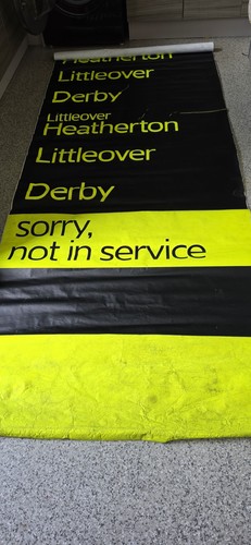 Derby area bus - derby, destination