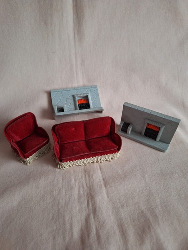 Vintage dolls house furniture - house,