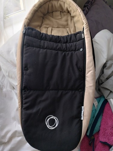 Bugaboo bee cocoon - beige, black