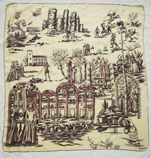 Vintage Jacqmar silk scarf -