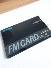 Casio FM card radio rd 10 with ear piece, great condition working