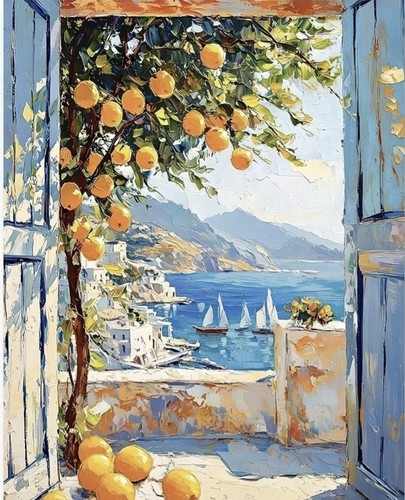 Suhefafa lemon tree paint - suhefafa,
