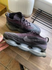 Men’s Nike Air Max Scorpion Flyknit Trainers All Black Size UK 11 RRP £229.95.