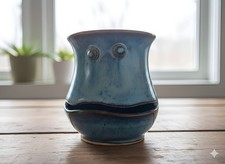 Vintage Studio Pottery Face