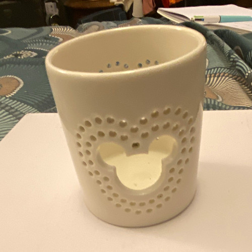 Disney white ceramic mickey - disney,
