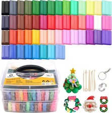 Polymer Clay Set, 50 Colors
