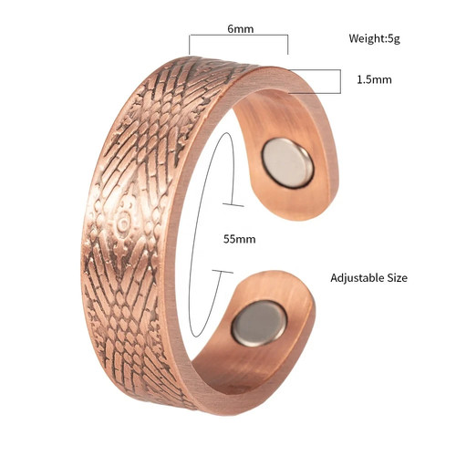 Magnetic pure copper