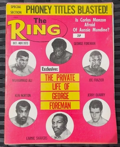 The ring vintage boxing - the,