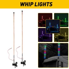 2Pcs  For ATV UTV RGB 1.8FT