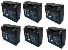6 x  12v 22ah deep cycle battery, suitable for G3 Fairway Rider