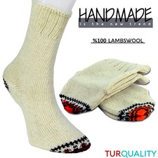 %100 LAMBSWOOL PAIR OF THICK