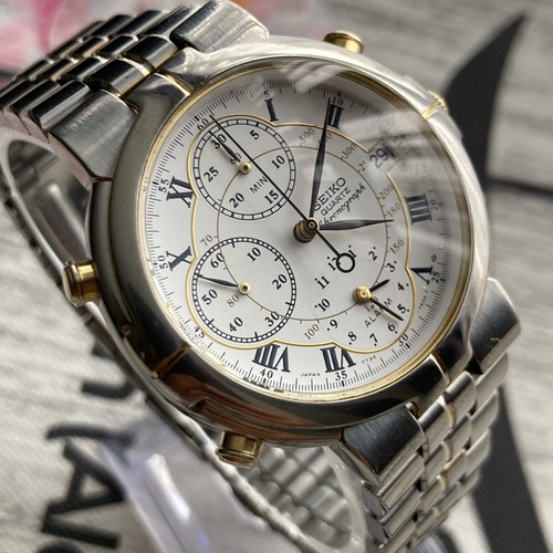 Seiko watch 7t32 - seiko, vintage
