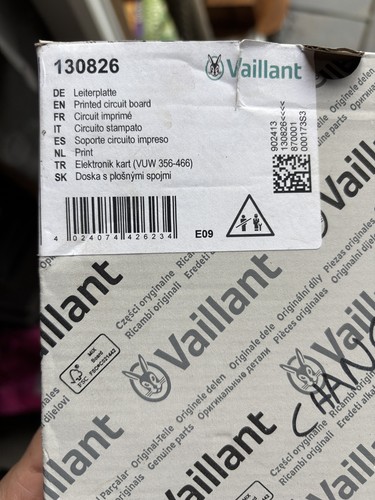 Vaillant pcb 130826 ecomax - vaillant,