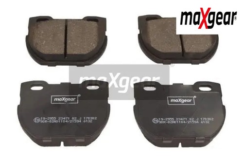 Rear brake pad set - rear,