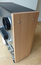 Solid oak side panels for Sony TC-765 or TC766-2 reel to reel tape recorder