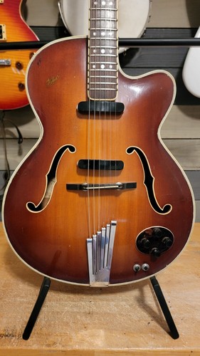 1956 hofner president electric - hofner,