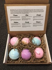 Set Of 6 Bath Bombs Each With
