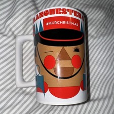 MANCHESTER CHRISTMAS MARKETS 2023 SOUVENIR MUG TALL WHITE 1st VERSION UNUSED