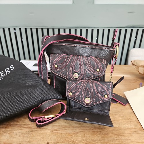 Plum mix leather - plum,