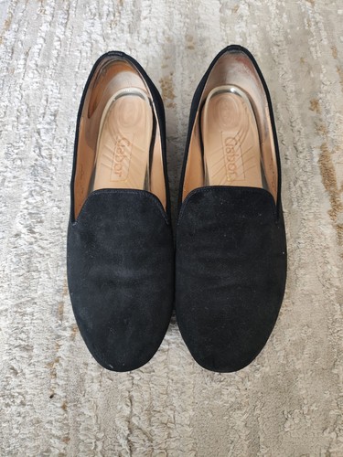 Gabor black suede - black,