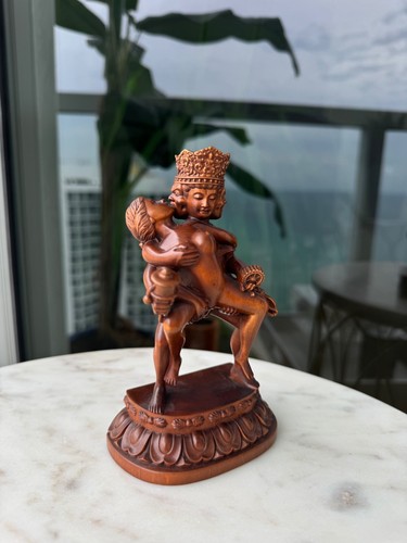 Boxwood tantra buddhism - 6",