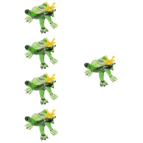 5pcs reusable glass frog - reusable,