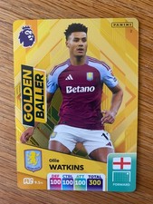 Panini Adrenalyn xl Premier League 2025 Golden Baller, Crystal Crest, Invincible