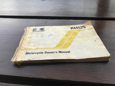 kawasaki kh125 owners manual