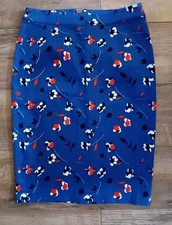 Boden Floral Pencil Skirt