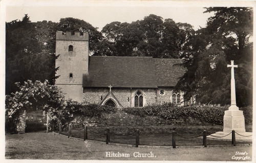 Suffolk hitcham church - hitcham, church.