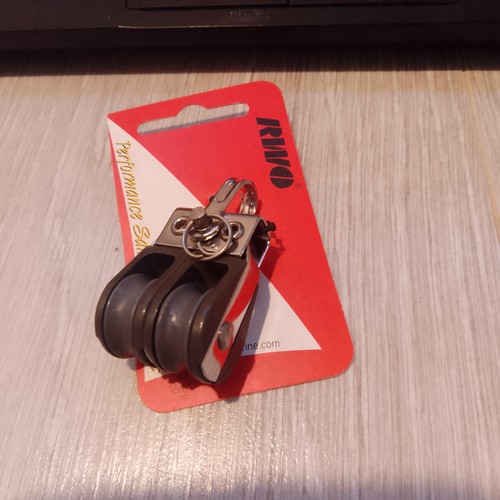 Small double pulley - , block