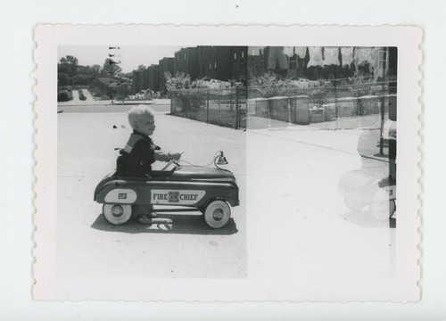 Vintage photo double exposure - photo,