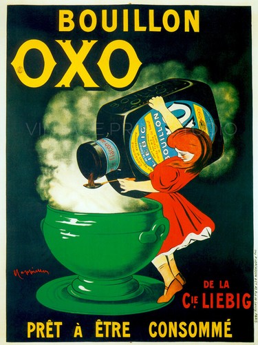 Bouillon oxo 1911 cappiello - bouillon,