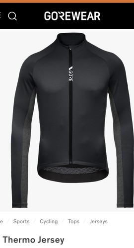 Gorewear thermo cycling - c5,