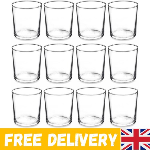 Clear glass votive candle - votive,
