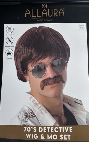 Detective wig and - 70’s,