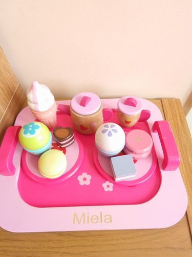 Wooden toy tea - wooden, with