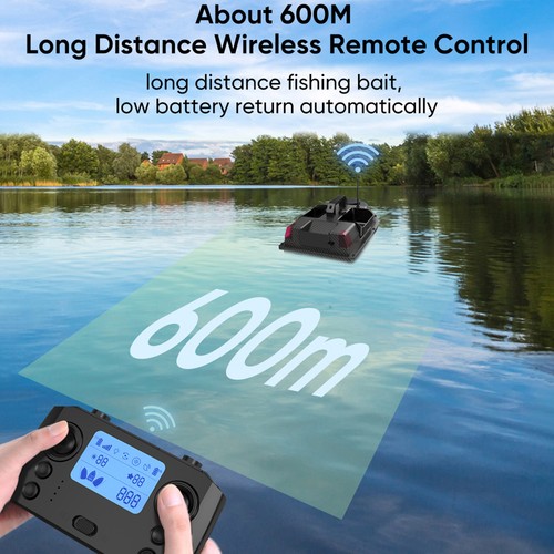 Gps bait boat 500m - 2-gps, rc