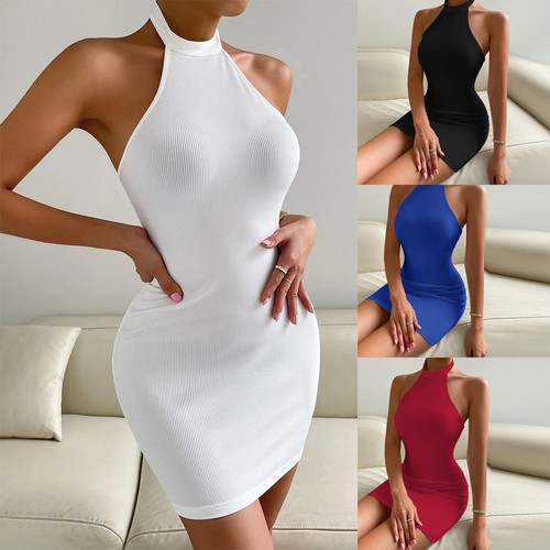 Lady backless halter - lady, neck