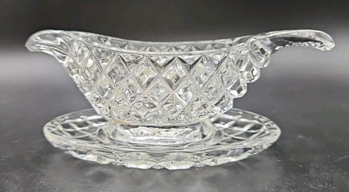 Vintage cut glass art - cut,