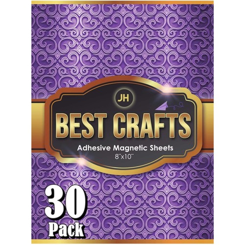 Adhesive magnetic sheets for - adhesive,